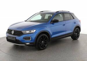 Volkswagen T-Roc Sport 2.0 TSI DSG 4-Motion, Black Style,Pano,Kamera, 19-Zoll schwarz