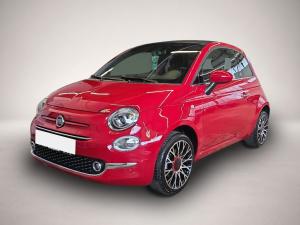 Fiat 500C Cabriolet 1.0 Mild Hybrid Red *Navi*App-Con
